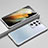 Luxury Aluminum Metal Frame Cover Case for Samsung Galaxy S21 Ultra 5G Silver