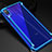 Luxury Aluminum Metal Frame Cover Case for Xiaomi Redmi Note 7 Blue
