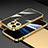 Luxury Aluminum Metal Frame Cover Case JL1 for Apple iPhone 14 Pro Max Gold