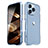 Luxury Aluminum Metal Frame Cover Case LF2 for Apple iPhone 14 Pro Blue