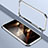 Luxury Aluminum Metal Frame Cover Case LO1 for Apple iPhone 14 Pro Silver