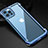 Luxury Aluminum Metal Frame Cover Case N04 for Apple iPhone 12 Pro Max Blue