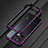 Luxury Aluminum Metal Frame Cover Case S01 for Oppo Reno9 5G Purple