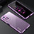 Luxury Aluminum Metal Frame Cover Case S01 for Xiaomi Redmi Note 11 Pro+ Plus 5G Clove Purple