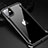 Luxury Aluminum Metal Frame Cover Case T01 for Apple iPhone 11 Black