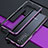 Luxury Aluminum Metal Frame Cover Case T01 for Huawei Honor X10 5G Purple and Blue