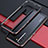 Luxury Aluminum Metal Frame Cover Case T01 for Huawei Nova 7 SE 5G Red and Black