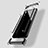 Luxury Aluminum Metal Frame Cover Case T01 for Huawei P20 Pro Black