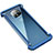 Luxury Aluminum Metal Frame Cover Case T01 for OnePlus 7T Blue