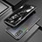 Luxury Aluminum Metal Frame Cover Case T01 for Oppo Reno4 5G Black