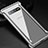 Luxury Aluminum Metal Frame Cover Case T01 for Samsung Galaxy S10 Plus Silver
