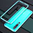 Luxury Aluminum Metal Frame Cover Case T01 for Xiaomi Mi 10 Pro Cyan