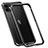 Luxury Aluminum Metal Frame Cover Case T02 for Apple iPhone 12 Mini Black