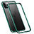 Luxury Aluminum Metal Frame Cover Case T02 for Apple iPhone 12 Pro Max Green