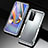 Luxury Aluminum Metal Frame Cover Case T02 for Huawei P40 Pro Silver