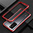 Luxury Aluminum Metal Frame Cover Case T04 for Huawei P40 Red