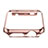 Luxury Aluminum Metal Frame Cover for Apple iWatch 2 38mm Pink