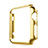 Luxury Aluminum Metal Frame Cover for Apple iWatch 3 42mm Gold