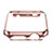 Luxury Aluminum Metal Frame Cover for Apple iWatch 42mm Pink