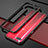 Luxury Aluminum Metal Frame Cover for Oppo K1 Red and Black