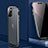 Luxury Aluminum Metal Frame Mirror Cover Case 360 Degrees for Apple iPhone 14 Plus