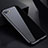 Luxury Aluminum Metal Frame Mirror Cover Case 360 Degrees for Apple iPhone 7 Black