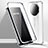 Luxury Aluminum Metal Frame Mirror Cover Case 360 Degrees for Huawei Mate 40 RS White