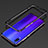 Luxury Aluminum Metal Frame Mirror Cover Case 360 Degrees for Huawei Nova 3i