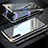 Luxury Aluminum Metal Frame Mirror Cover Case 360 Degrees for Samsung Galaxy Note 10 5G Silver
