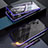 Luxury Aluminum Metal Frame Mirror Cover Case 360 Degrees for Samsung Galaxy Note 10 Plus 5G Purple