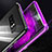 Luxury Aluminum Metal Frame Mirror Cover Case 360 Degrees for Samsung Galaxy Note 8 Duos N950F