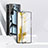 Luxury Aluminum Metal Frame Mirror Cover Case 360 Degrees for Samsung Galaxy S23 5G