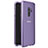 Luxury Aluminum Metal Frame Mirror Cover Case 360 Degrees for Samsung Galaxy S9 Plus Purple