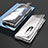 Luxury Aluminum Metal Frame Mirror Cover Case 360 Degrees for Samsung Galaxy Z Fold4 5G