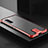 Luxury Aluminum Metal Frame Mirror Cover Case 360 Degrees for Sony Xperia 5 II Red