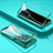 Luxury Aluminum Metal Frame Mirror Cover Case 360 Degrees for Vivo Y50
