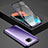 Luxury Aluminum Metal Frame Mirror Cover Case 360 Degrees for Xiaomi Poco F2 Pro Purple