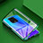 Luxury Aluminum Metal Frame Mirror Cover Case 360 Degrees for Xiaomi Redmi Note 9S Green