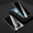 Luxury Aluminum Metal Frame Mirror Cover Case 360 Degrees K01 for Huawei Mate 40E Pro 5G Black