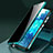 Luxury Aluminum Metal Frame Mirror Cover Case 360 Degrees LK2 for Samsung Galaxy Note 20 Ultra 5G