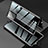 Luxury Aluminum Metal Frame Mirror Cover Case 360 Degrees LK2 for Samsung Galaxy Note 20 Ultra 5G Black