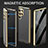 Luxury Aluminum Metal Frame Mirror Cover Case 360 Degrees LK2 for Samsung Galaxy S22 Plus 5G