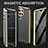 Luxury Aluminum Metal Frame Mirror Cover Case 360 Degrees LK2 for Samsung Galaxy S23 5G