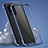 Luxury Aluminum Metal Frame Mirror Cover Case 360 Degrees LK3 for Samsung Galaxy S20 Ultra 5G Blue