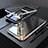 Luxury Aluminum Metal Frame Mirror Cover Case 360 Degrees M01 for Apple iPhone SE (2020)
