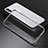 Luxury Aluminum Metal Frame Mirror Cover Case 360 Degrees M01 for Apple iPhone Xs