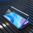 Luxury Aluminum Metal Frame Mirror Cover Case 360 Degrees M01 for Huawei Enjoy 10 Plus Blue