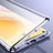 Luxury Aluminum Metal Frame Mirror Cover Case 360 Degrees M01 for Huawei Nova 8 Pro 5G