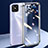 Luxury Aluminum Metal Frame Mirror Cover Case 360 Degrees M01 for Huawei Nova 8 SE 5G