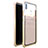 Luxury Aluminum Metal Frame Mirror Cover Case 360 Degrees M01 for Huawei P20 Lite Gold